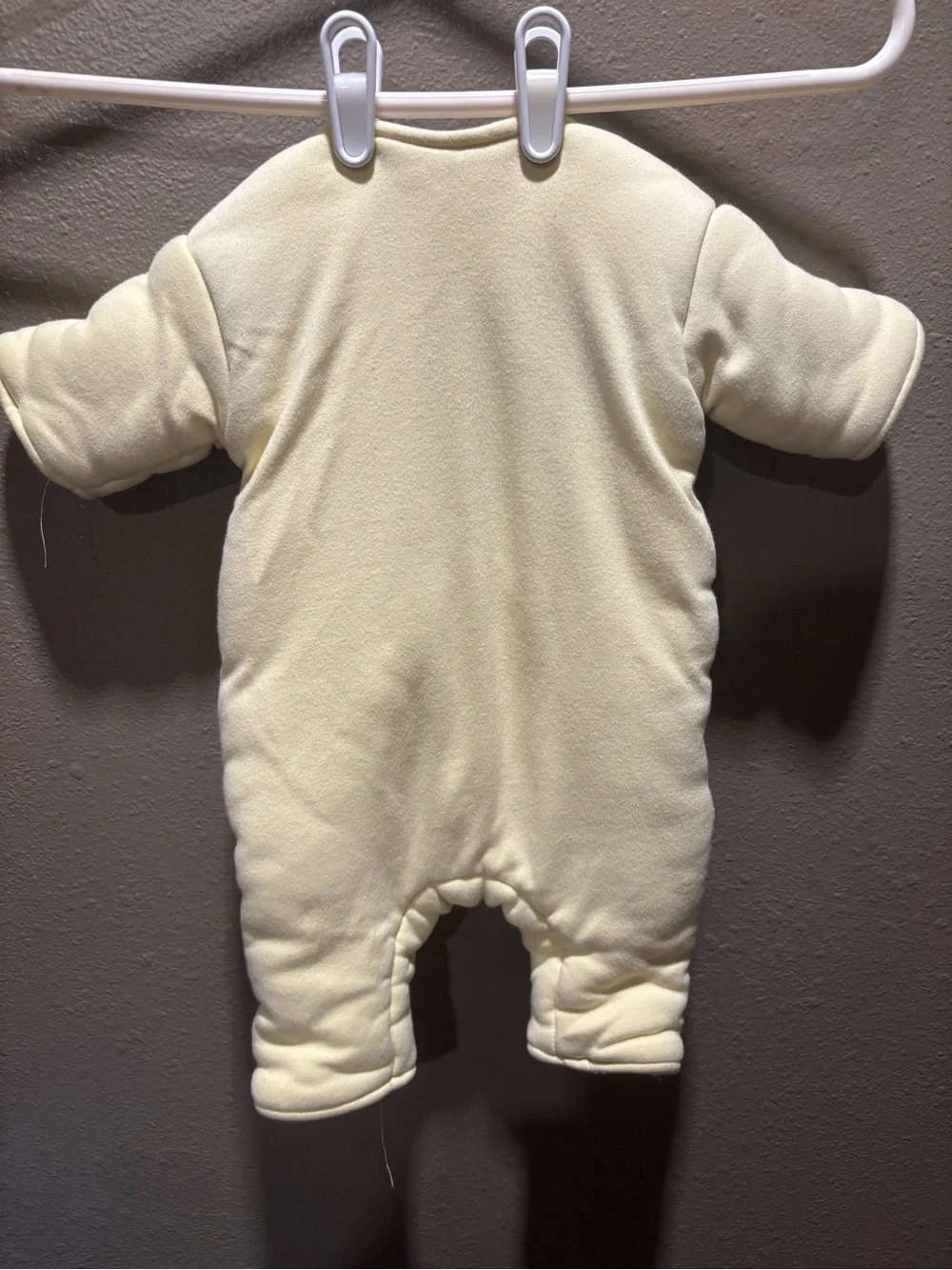 Magic Sleepsuit Baby One-Piece Sleep Sack in Pale Yellow - Small